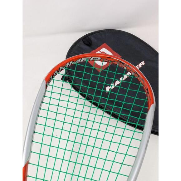 Wilson 50 Hammer Squash Racket Racquet-With Case - Picture 3 of 7